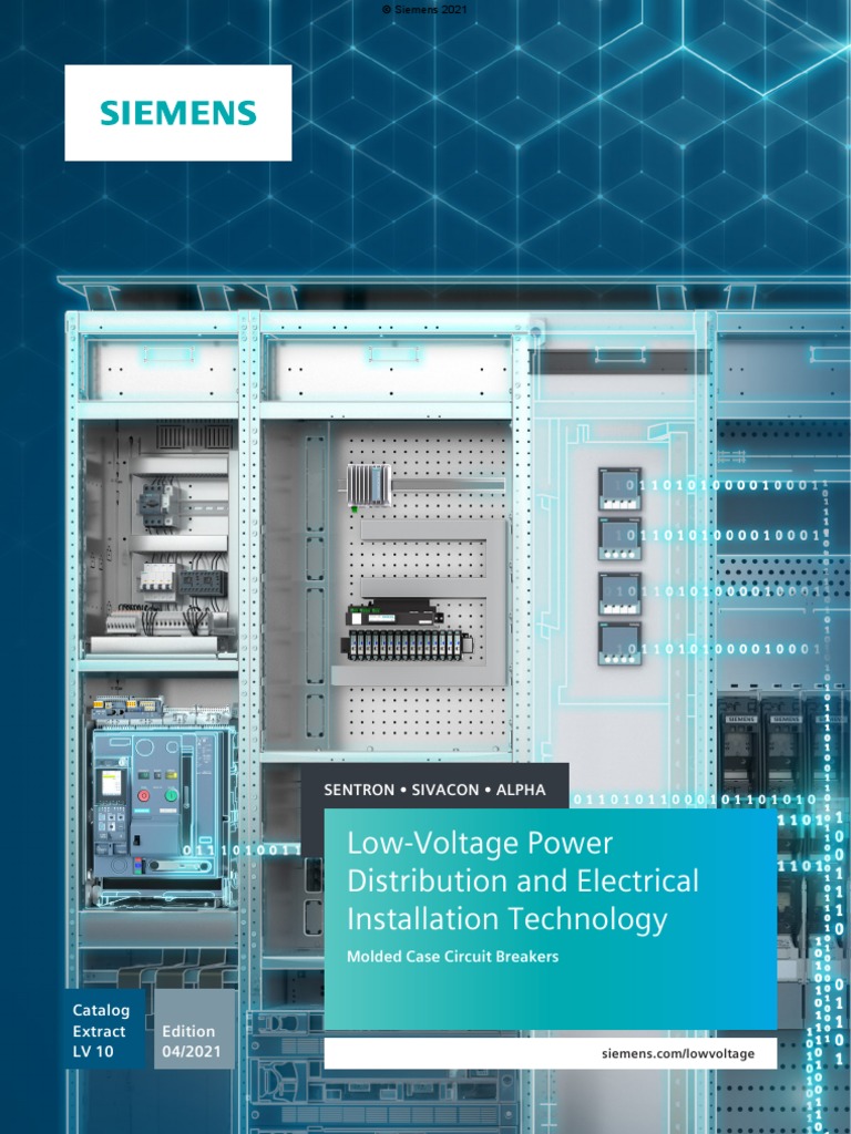 Siemens 3VA Molded Case Circuit Breakers | PDF | Manufactured Goods ...