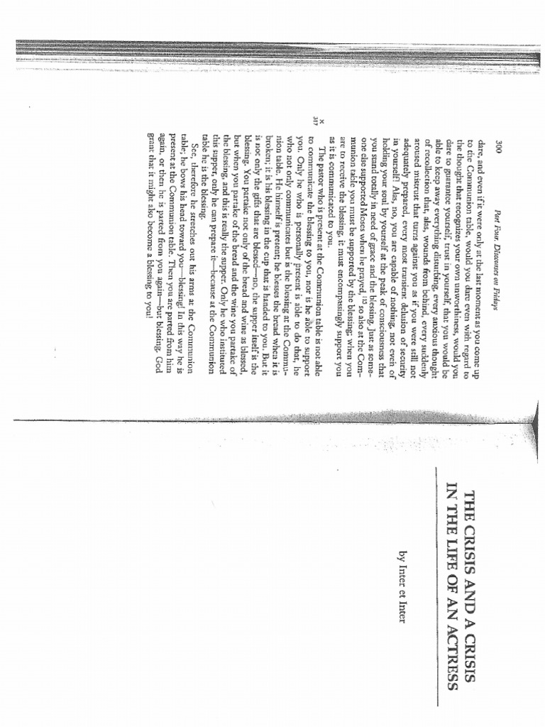 Kierkegaard Teatro PDF