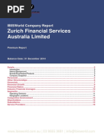 Zurich Financial Services Australia Limited Dec 2014