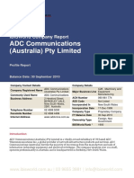 ADC Communications 30 Sept 2010