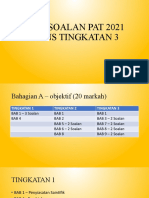 Skop Soalan Sains T3 Pat 2021