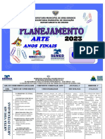 PLANEJAMENTO ANUAL DE ARTE 6º ANO 2023