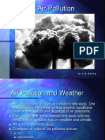 Air Pollution: Dr. R. B. Schultz