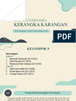 Kerangka Karangan - Kelompok 9