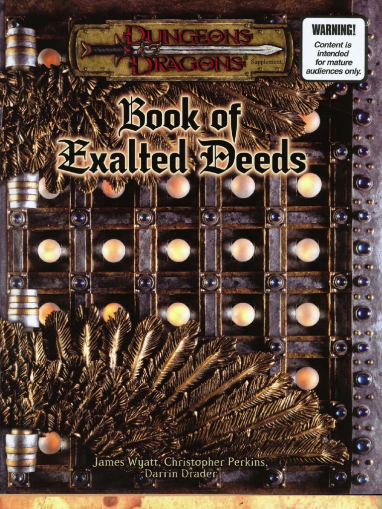 The Book of Exalted Deeds (Extended Art) [Dungeons & Dragons: Adventures in the Forgotten Realms] main image 0