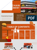 Supply Chain Management - Group 8 Presentation