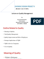 Presentation1 On Quality Management