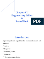 MIN-291 Chapter 7 (Engineering Ethics & Team Work)