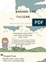 3.1 Bahasa Dan Tulisan