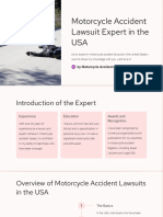 Motorcycle Accident Lawsuit Expert