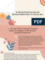 Sumpah Pemuda Dalam Bingkai Bhinekka Tunggal Ika