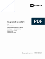 Magnetic Separator..... 60035685 - A4-P - 1.0 - EN