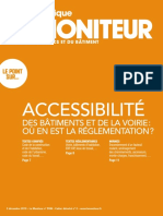 Cahier Moniteur Accessibilité Bâtiment Et Voirie - 12 2010