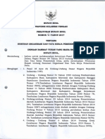 Perbup Nomor 52 Tahun 2017 TTG Susunan Organisasi Dan Tata Kerja Pemerintah Desa