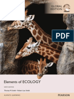 Sample Elements of Ecology 9th 9E Thomas Smith