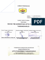 Revisi Tim Akreditasi