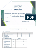 Desain Sertifikat Prakerin (Masruroh)