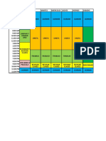 Horario de Actividades Version 1