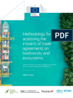 Methodology For Assessing The Impacts of Trade Agreements On Biodiversity and Ecosystems
