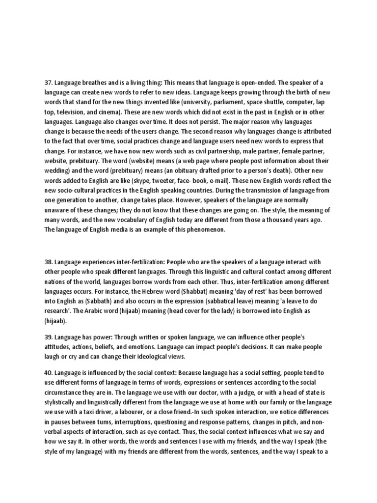 Language Has Interactional and Transactional Functions | PDF | English ...