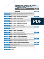 1) BFD Schedule