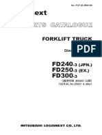 FD240 FD250 FD300: Forklift Truck