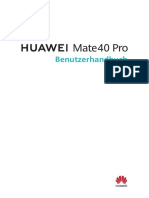 HUAWEI Mate40 Pro Benutzerhandbuch - (NOH-NX9, EMUI12.0 - 01, De)