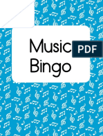 Music Bingo A 2