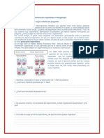 Generación Espontánea o Abiogénesis 1. Lee El Siguiente Texto y Luego Contesta Las Preguntas