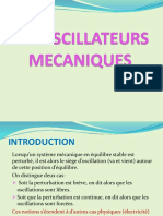 Les Oscillateurs Mecaniques