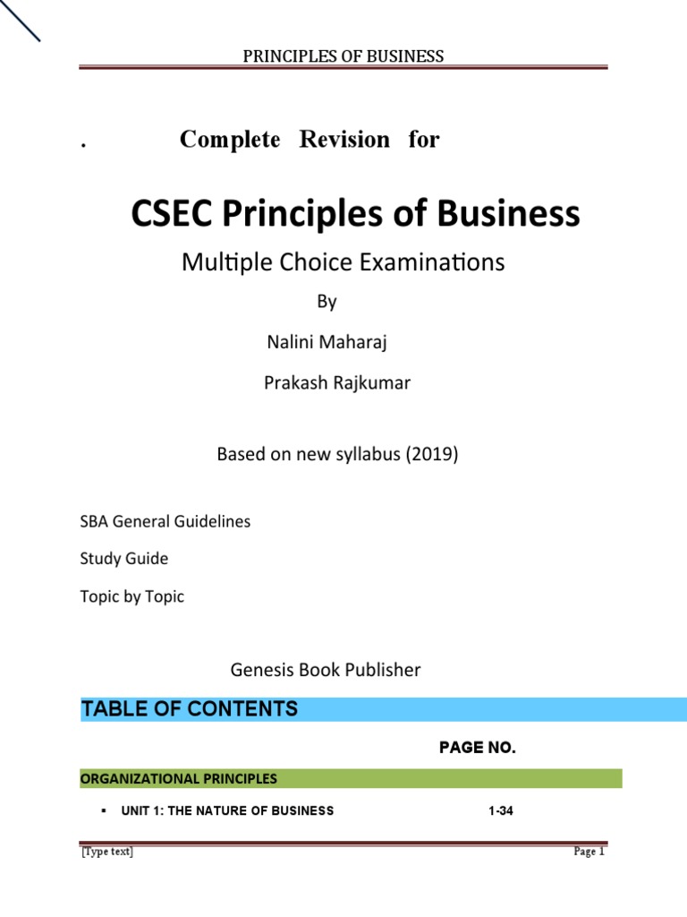 POB Revision Text With MCQ (1) 230530 192650 | PDF | Cheque | Franchising