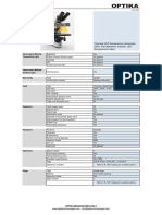 OPTIKA B-1000 LD4 Technical Datasheet EN