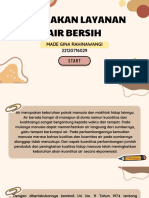 Kebijakan Air Bersih (Perprogkes)