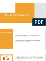 Behavior of Gases
