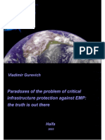 Paradoxes of The Problem of Critical Infrastructure Protection Against EMP: The Truth Is Out There