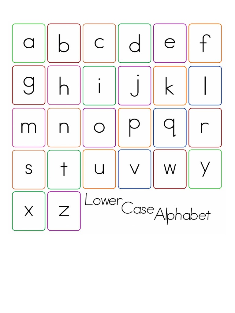 Alphabets | PDF