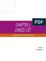 Chapter 3 - Linked List
