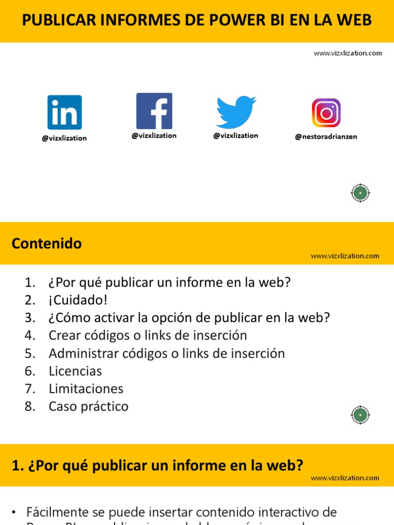 Publicar Informes de Power BI en Web | PDF | Informática