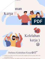 Kelelahan Dan Kebosanan Kerja