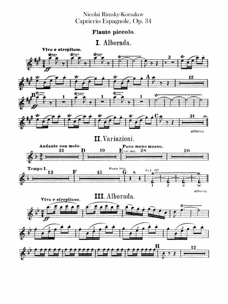 Piccolo | PDF