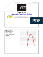 1.03 Quadratics Review