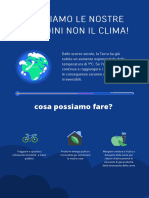 Cambiamo Le Nostre Abitudini Non Il Clima!