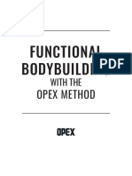 Functional Bodybuilding With The OPEX Method