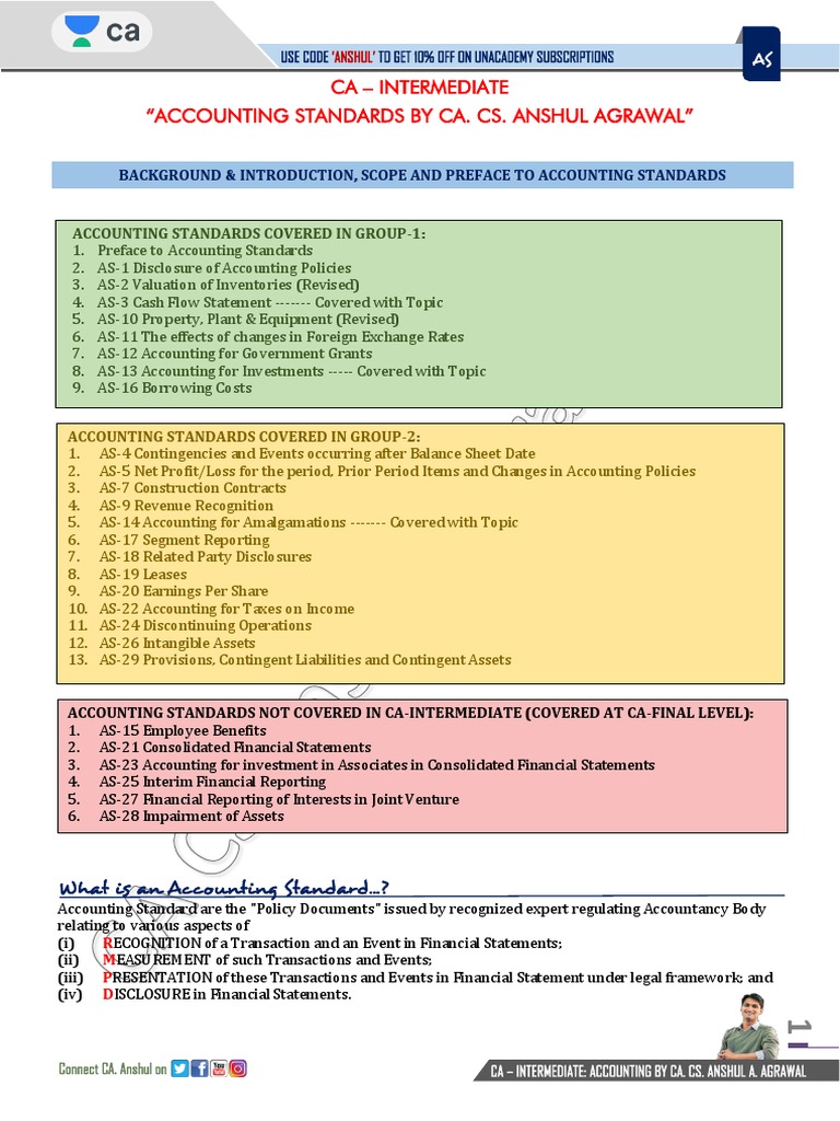Ch.13 Accounting Standards | PDF | Inventory | Cost