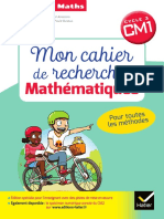 HATIER - Cap Maths CM1 - Cahier de Recherche Specimen (2018)