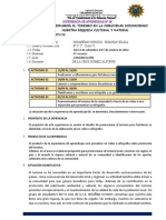 Experiencia de Aprendizaje N°6 - Comunicación 1°-2°