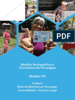 Historia Electoral en Nicaragua Generalidades y entorno legal