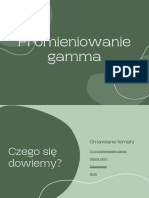 Promieniowanie Gamma