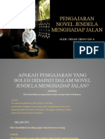 Pengajaran Novel Jendela Menghadap Jalan