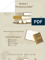 Modul 4 Pemasaran Strategi